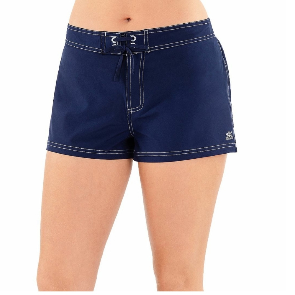2 in 1 Board Swim Shorts Navy Sz XL